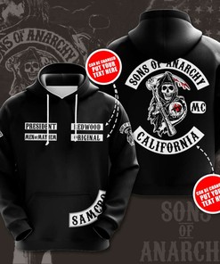 Personalized Sons Of Anarchy Custom Hoodie 3D