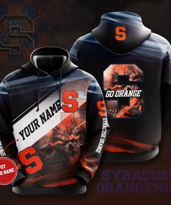 Personalized Syracuse Orange Custom Hoodie 3D