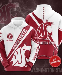 Personalized Washington State Cougars Custom Hoodie 3D