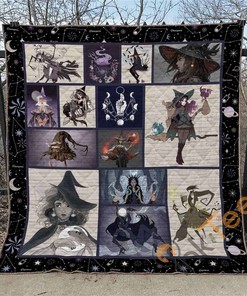 Personalized Wicca Religion Quilt Blanket Bedding Set