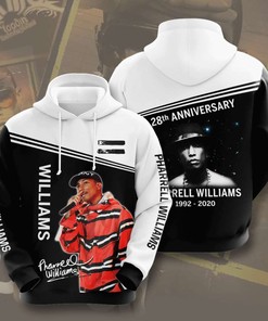 Pharrell Williams Custom Hoodie 3D