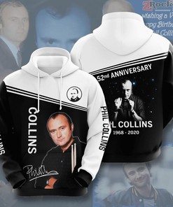 Phil Collins Custom Hoodie 3D