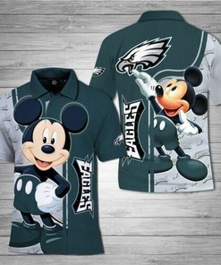 Philadelphia Eagles 3D All Over Print Polo Shirt