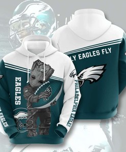 Philadelphia Eagles Custom Sport All Over Print Hoodie 3D 11