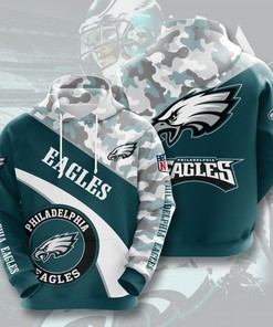Philadelphia Eagles Custom Sport All Over Print Hoodie 3D 12