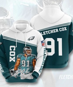 Philadelphia Eagles Custom Sport All Over Print Hoodie 3D 2