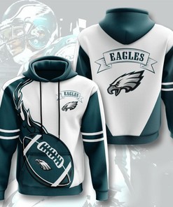 Philadelphia Eagles Custom Sport All Over Print Hoodie 3D 5