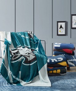 Philadelphia Eagles Fleece Blanket Sherpa Blanket Quilt Gift