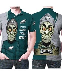Philadelphia Eagles Haters Silence The Dead Terrorist 3D All Over Print Polo Shirt