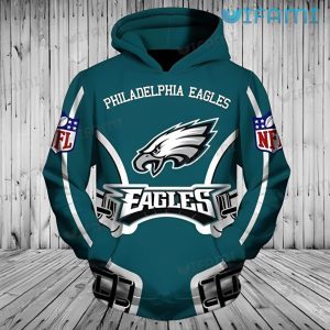 Philadelphia Eagles Hoodie 3D Logo Philadelphia Eagles Gift - Image 2