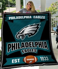 Philadelphia Eagles NFL Team EST 13 Quilt Blanket Bedding Set