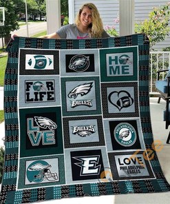 Philadelphia Eagles Quilt Blanket Bedding Set