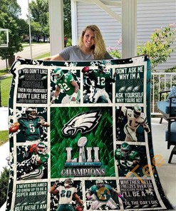 Philadelphia Eagles Quilt Blanket Bedding Set With Pilliwcase Option