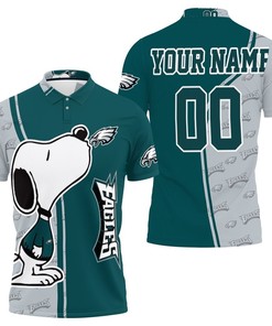 Philadelphia Eagles Snoopy 3d Printed Personalized Polo Shirt All Over Print Shirt 3d T-shirt