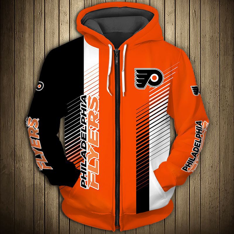Philadelphia Flyers Hoodie 3D Cute Design Pullover Nhl - Image 3