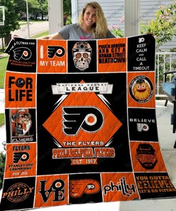Philadelphia Flyers The Flyers Quilt Blanket Bedding Set
