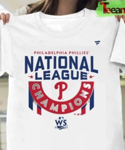 Philadelphia Phillies 2022 National League Champions Locker Room Favorite T-Shirt