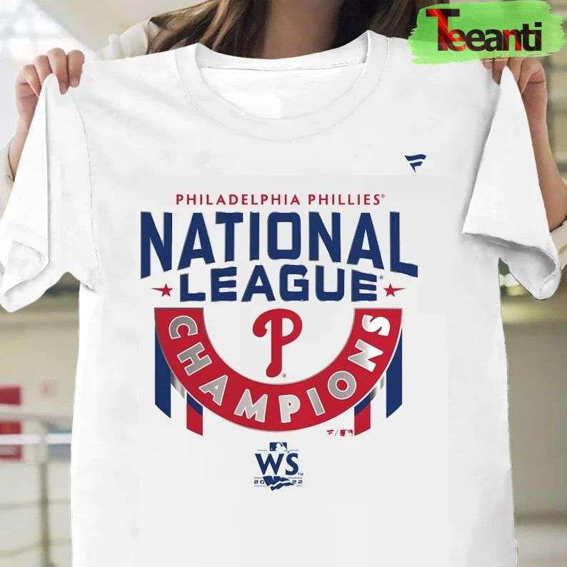 Philadelphia Phillies 2022 National League Champions Locker Room Favorite T-Shirt