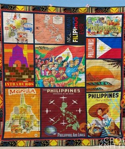 Philippines 4 Quilt Blanket Bedding Set