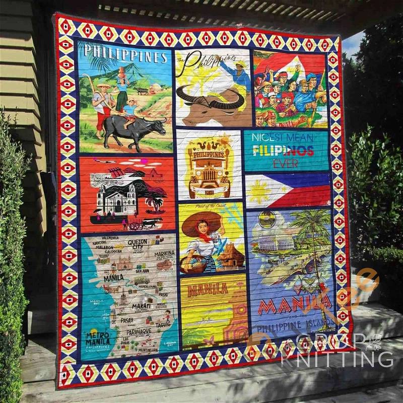 Philippines 6 Quilt Blanket Bedding Set