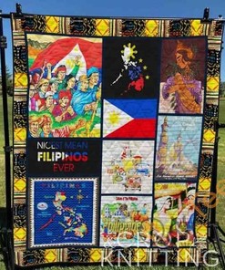 Philippines 8 Quilt Blanket Bedding Set