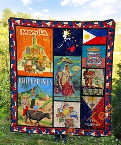 Philippines Traditional Quilt Blanket Bedding Set