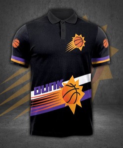 Phoenix Suns 3D All Over Print Polo Shirt