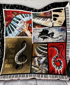 Piano The Lord Of The Keys Quilt Blanket Bedding Set