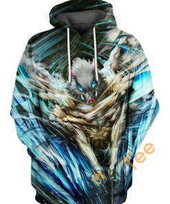 Pig Assault Inosuke Hashibira Hoodie 3D