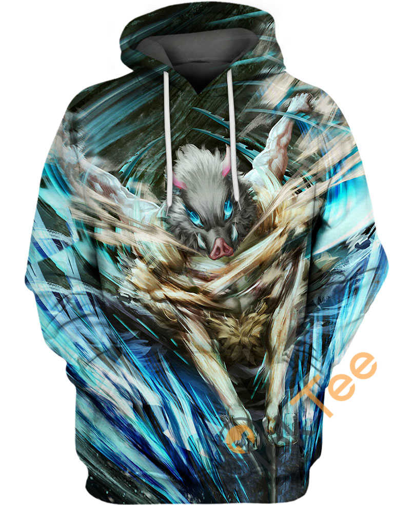 Pig Assault Inosuke Hashibira Hoodie 3D