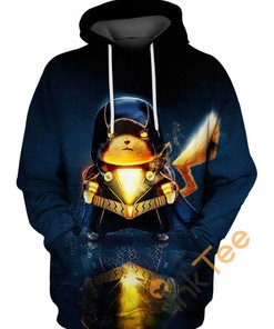Pikachu Black Adam Hoodie 3D