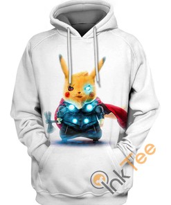 Pikachu Thor Hoodie 3D