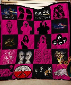 Pink Floyd 3 Personalized Quilt Blanket and Bedding Set