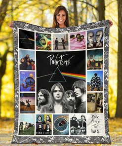 Pink Floyd Music Sherpa Fleece Blanket Gifts for Family, for Couple