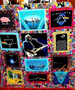 Pink Floyd Quilt Blanket Bedding Set With Pilliwcases Option