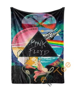 Pink Floyd Sherpa Fleece Blanket Gifts for Family, for Couple