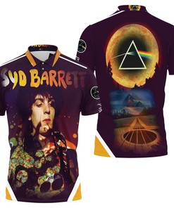Pink Floyd Syd Barrett 3D All Over Print Polo Shirt