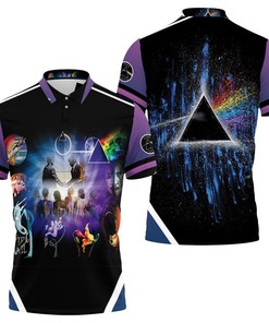 Pink Floyd Wish You Were Here Burning Man Album Cover 3D All Over Print Polo Shirt