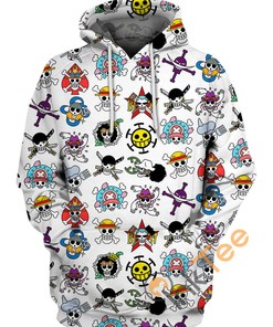 Pirate Flags Hoodie 3D