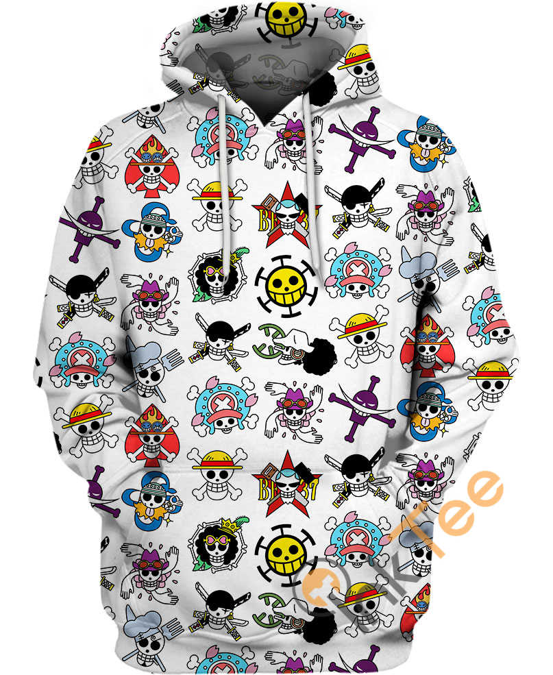 Pirate Flags Hoodie 3D