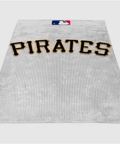 Pirates Baseball Sherpa Fleece Blanket Gifts for Family, for Couple