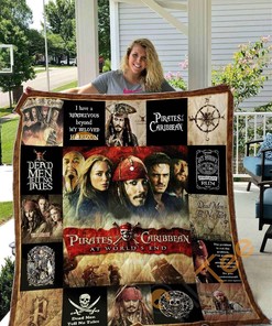 Pirates Of The Caribbean Quilt Blanket Bedding Set