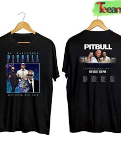 Pitbull Merch Cant Stop Us Now Summer Tour Dates 2022 T-Shirt