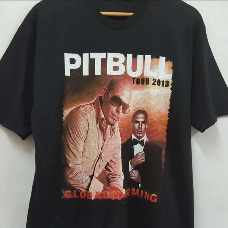 Pitbull Tour 2013 Shirt