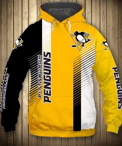 Pittsburgh Penguins Hoodie 3D Cute Design Pullover Nhl