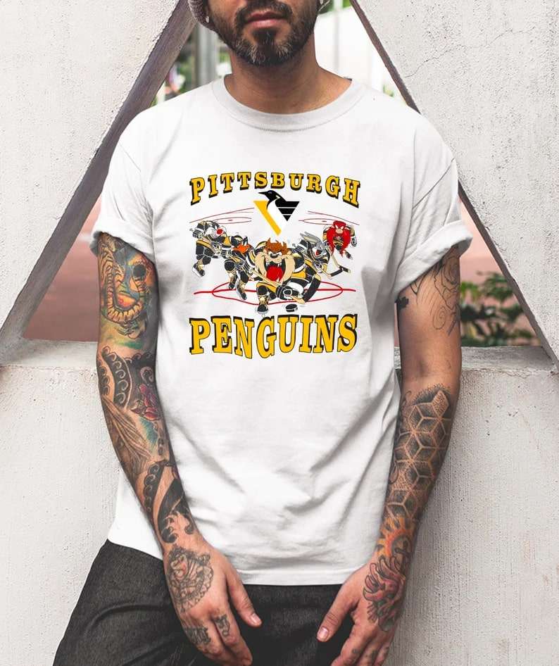 Pittsburgh Penguins Nhl Hockey T-Shirt