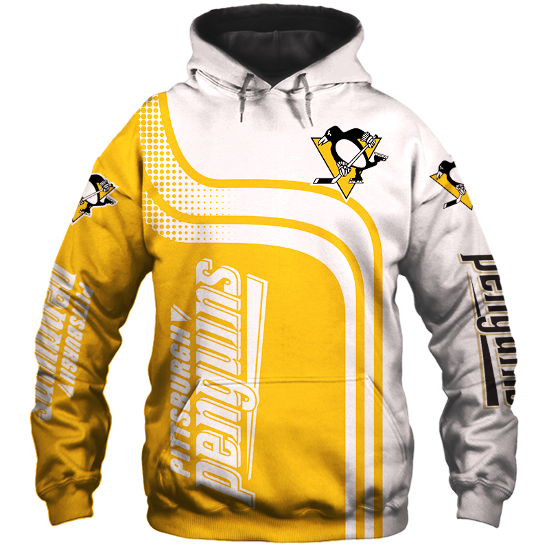Pittsburgh Penguins Zipper Hoodie Zip Hoodie Pullover Gift for Fans - Image 2
