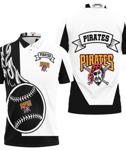 Pittsburgh Pirates 3d 3D All Over Print Polo Shirt