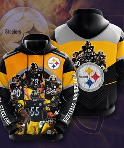 Pittsburgh Steelers Custom Sport All Over Print Hoodie 3D