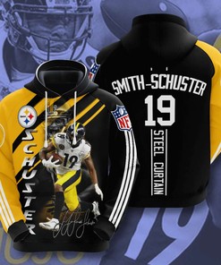 Pittsburgh Steelers Custom Sport All Over Print Hoodie 3D 2